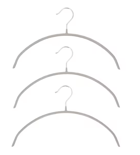 ニトリのすべりにくいアーチ型ハンガー